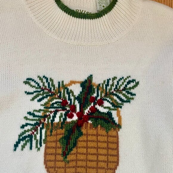 Vintage Orvis Christmas Sweater - Picture 3 of 6